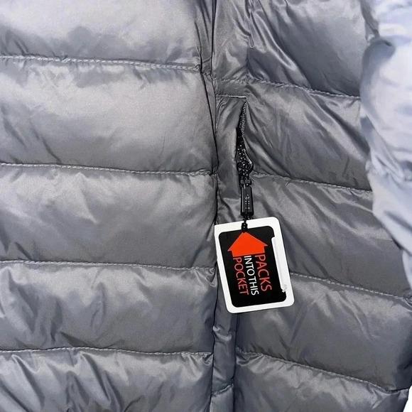 Hawke & Co Gray Lightweight Puffer Jacket Coat Size XXL - Picture 4 of 9